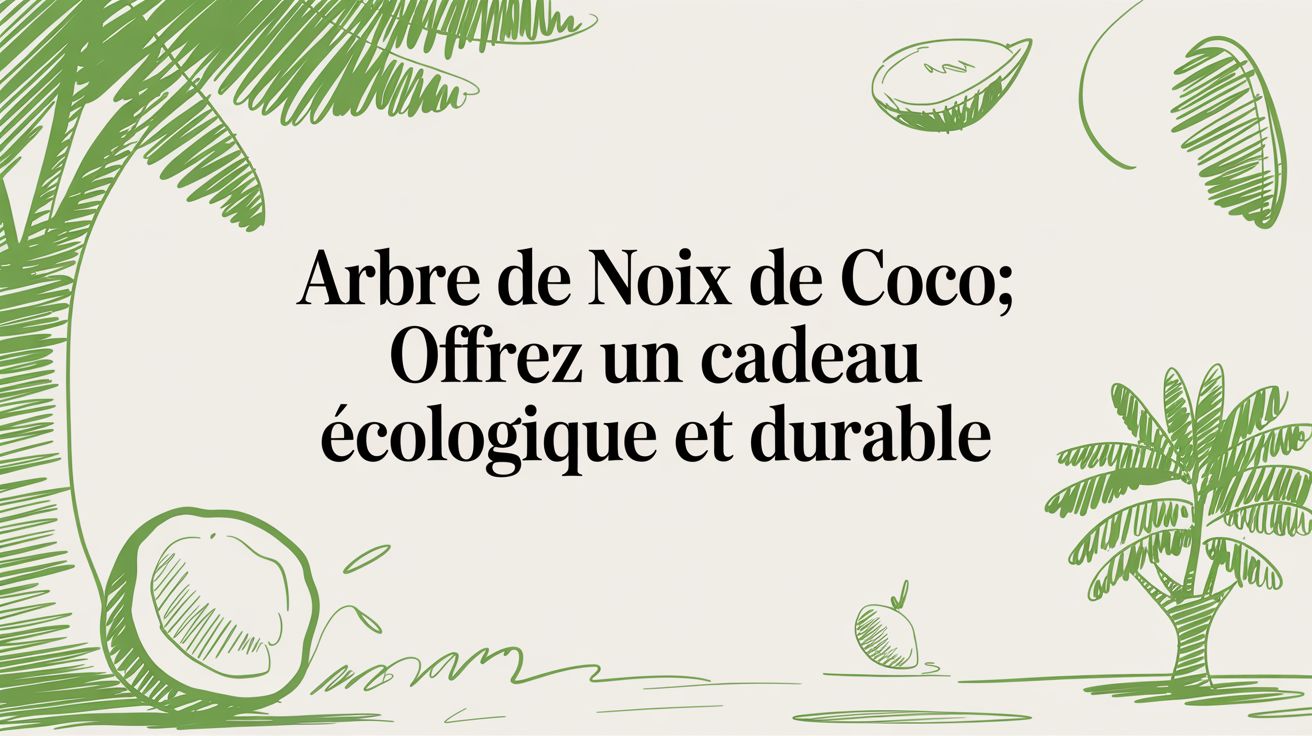 Arbre de noix de coco : le cadeau qui change des vies - Frutopy.fr
