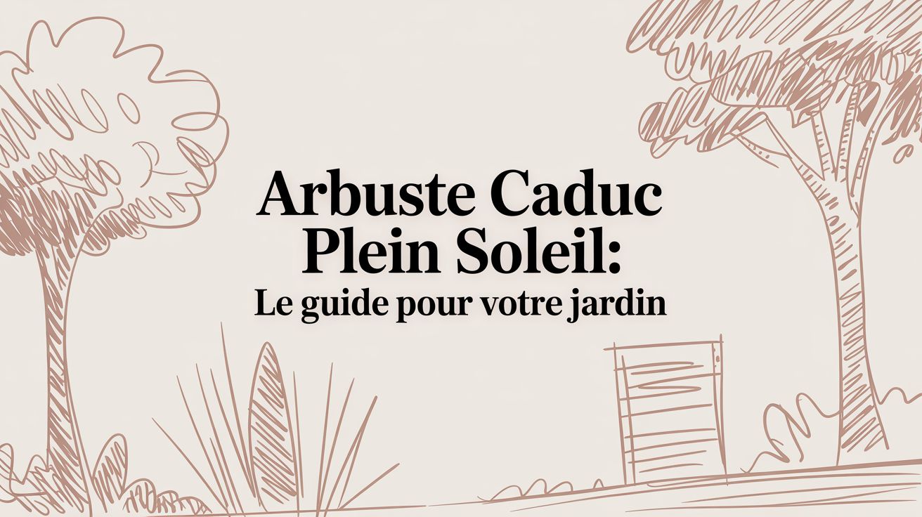 Arbuste caduc plein soleil: le guide pour votre jardin - Frutopy.fr