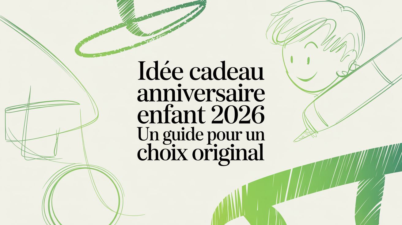 Idée cadeau anniversaire enfant : le guide pour un choix original et plein de sens - Frutopy.fr
