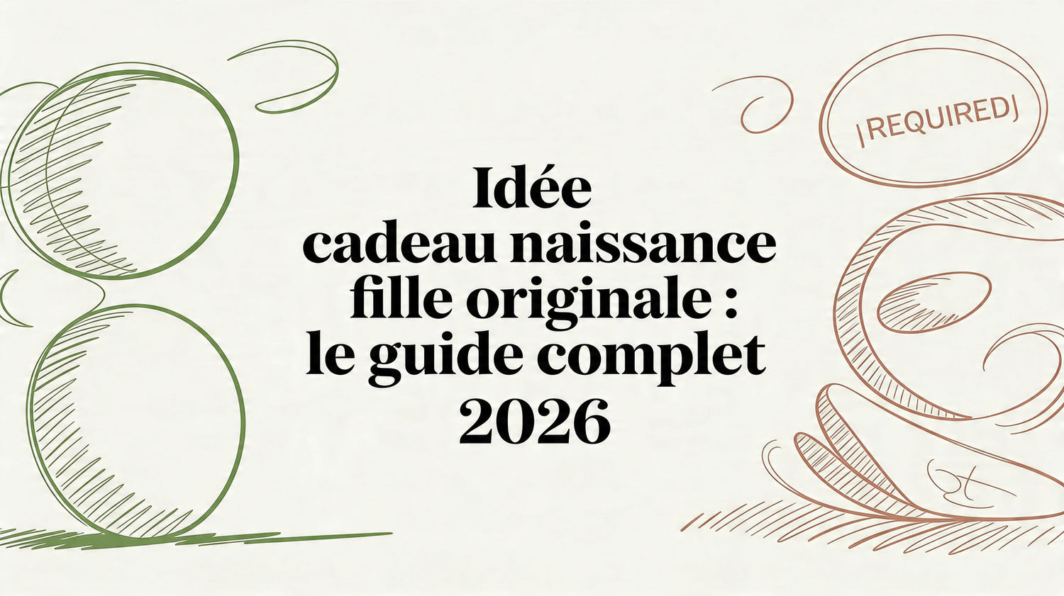 Idée cadeau naissance fille original : Le guide complet 2026 - Frutopy.fr