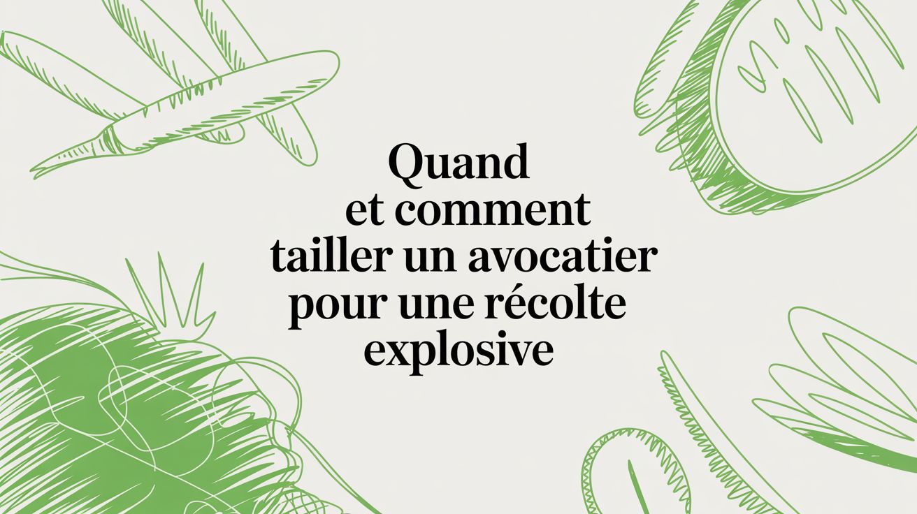 Quand et comment tailler un avocatier : Le Guide 2026 pour une récolte abondante - Frutopy.fr