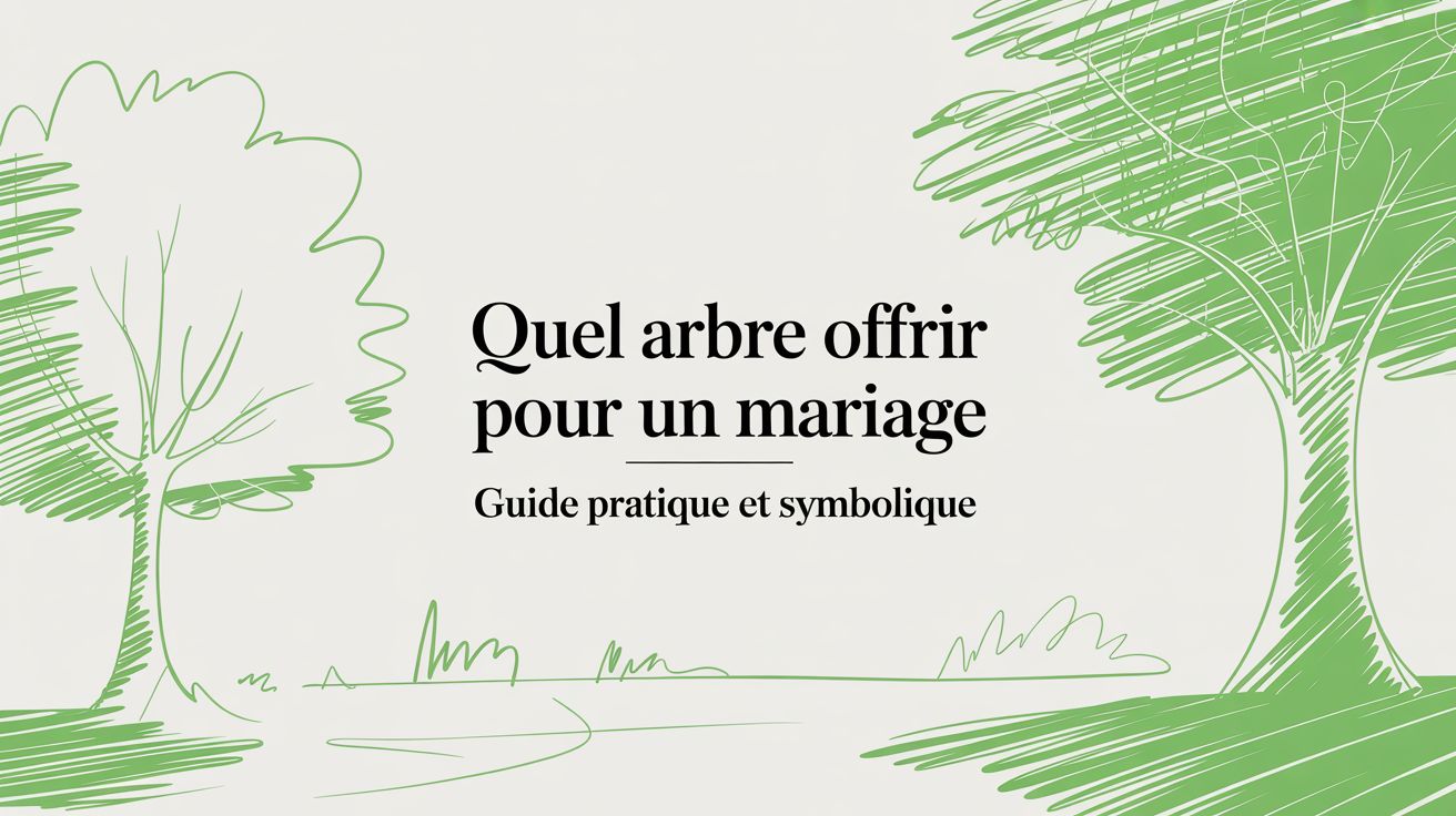 Quel arbre offrir pour un mariage : le guide du cadeau qui a du sens - Frutopy.fr