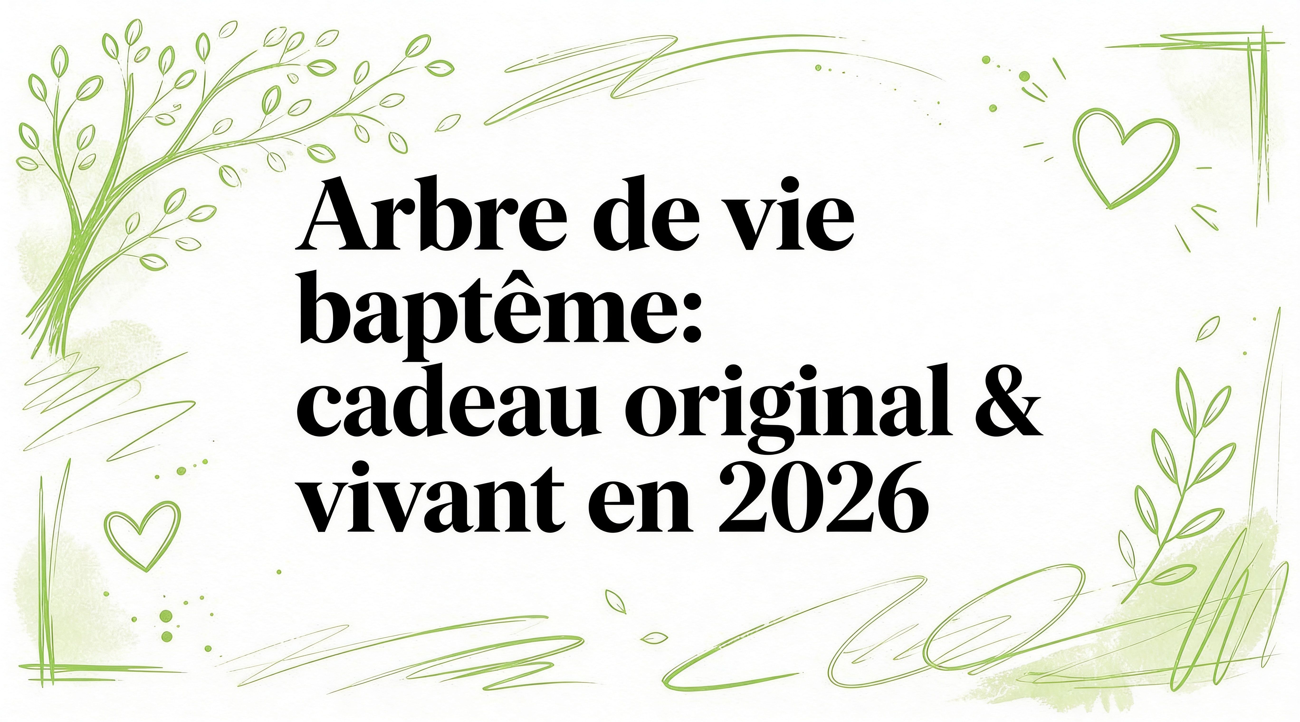 Arbre de vie bapteme: cadeau original & vivant en 2026 - Frutopy.fr