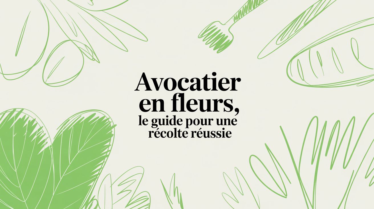 Avocatier en fleurs, le guide pour un cadeau porteur de fruits - Frutopy.fr