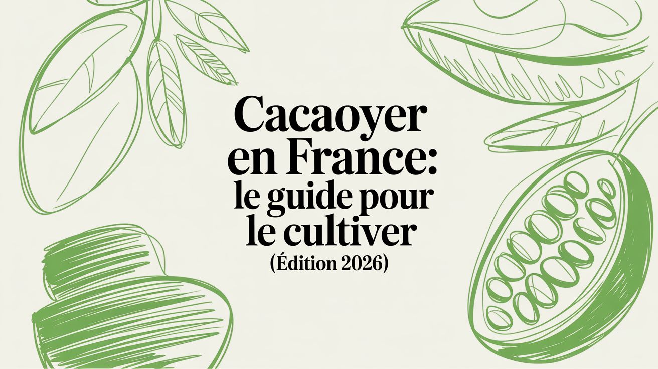 Cacaoyer en France: Le Guide pour le Cultiver (Édition 2026) - Frutopy.fr