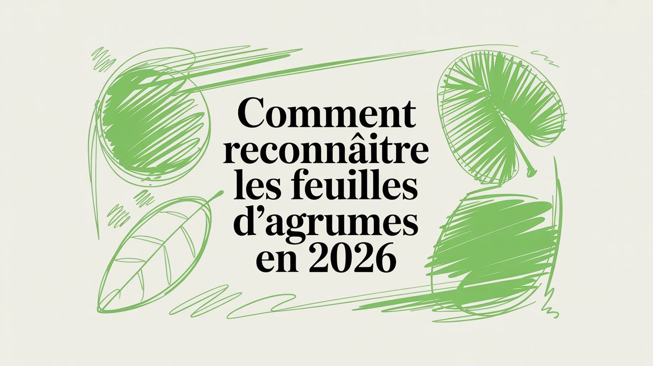 Comment reconnaître les feuilles d'agrumes en 2026 - Frutopy.fr