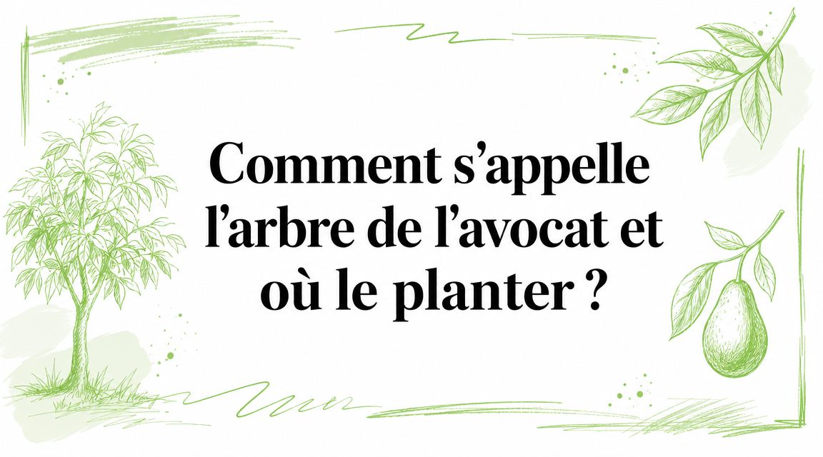 Comment s'appelle l'arbre de l'avocat et où le planter ? - Frutopy.fr